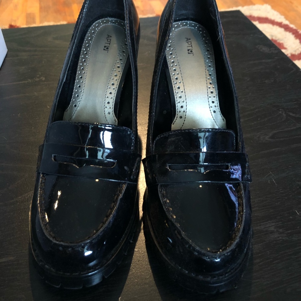 Apt 9 black patten shoes